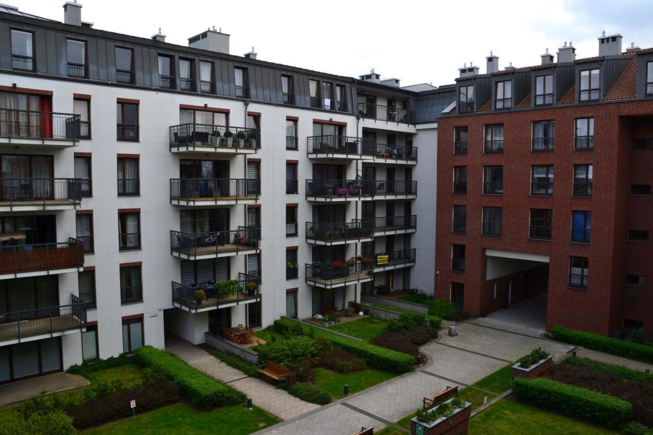 Apartamenty Centrum Nad Motlawa Z Widokiem Na Patio Z Balkonem Gdaňsk Exteriér fotografie