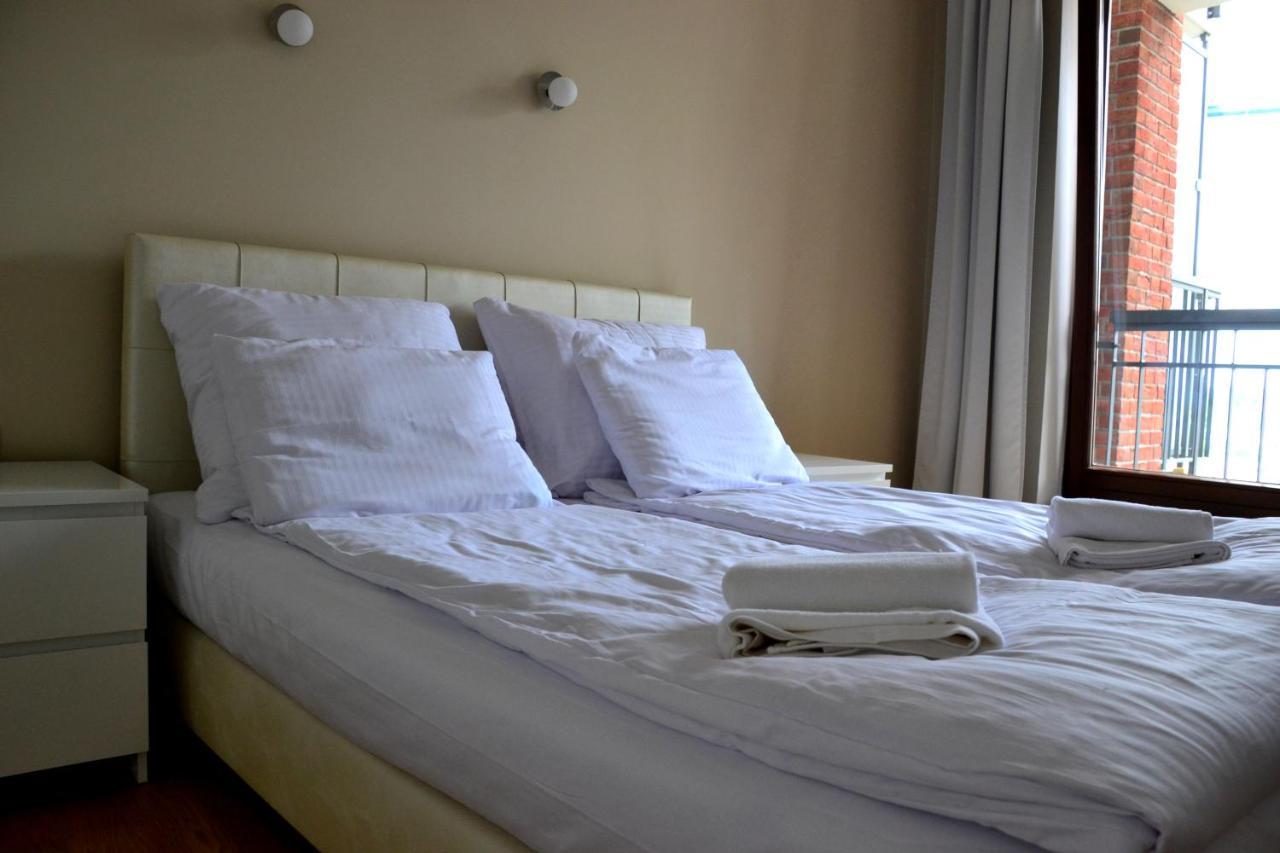 Apartamenty Centrum Nad Motlawa Z Widokiem Na Patio Z Balkonem Gdaňsk Exteriér fotografie