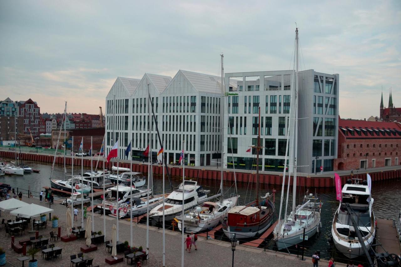 Apartamenty Centrum Nad Motlawa Z Widokiem Na Patio Z Balkonem Gdaňsk Exteriér fotografie